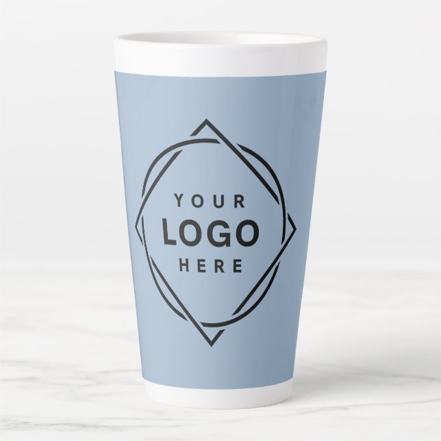  Modern, Minimalist, Elegant and Customisable  Latte Mug (Front)