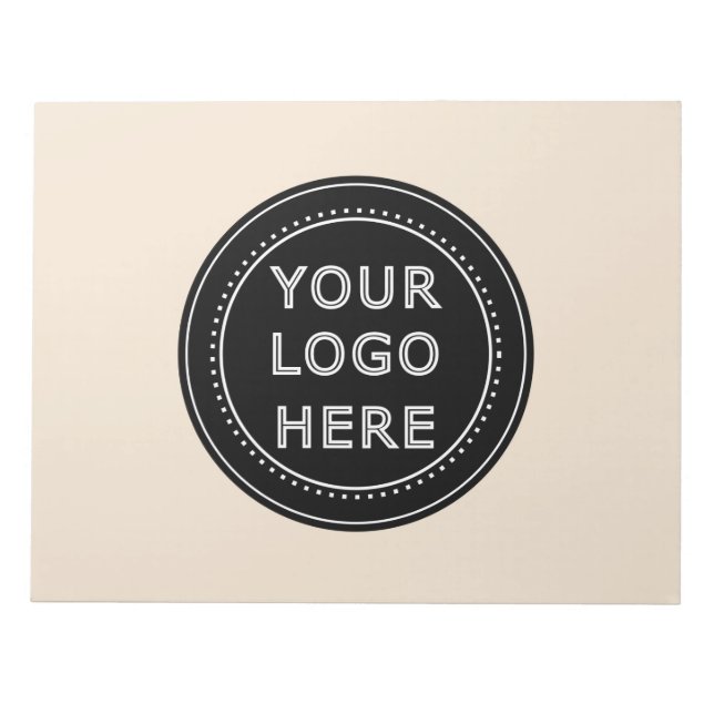 Modern, Minimalist, Elegant and Customisable  Notepad (Front)