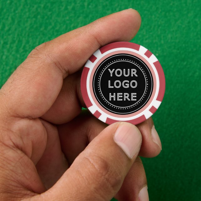 Modern, Minimalist, Elegant and Customisable  Poker Chips (Hand)