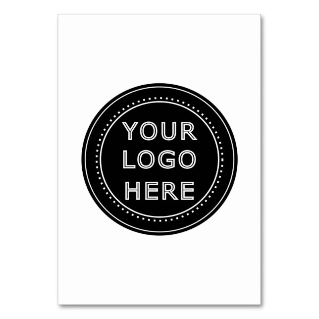 Modern, Minimalist, Elegant and Customisable  Table Number (Front)