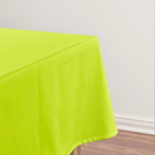 Modern Minimalist Elegant Chartreuse Yellow  Tablecloth