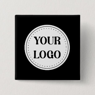 Modern, Minimalist, Elegant & Customisable 15 Cm Square Badge