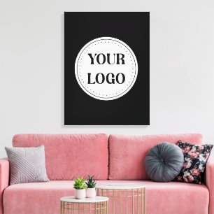 Modern, Minimalist, Elegant & Customisable Canvas Print