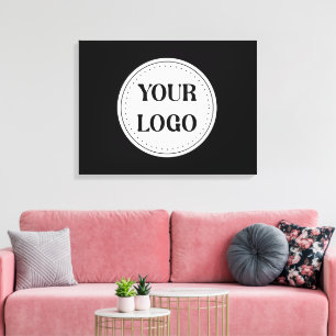 Modern, Minimalist, Elegant & Customisable Canvas Print