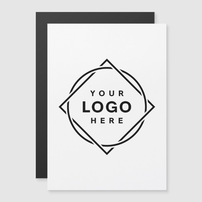 Modern, Minimalist, Elegant & Customisable Magnetic Invitation (Front/Back)