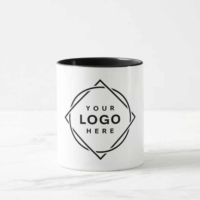 Modern, Minimalist, Elegant & Customisable  Mug (Center)