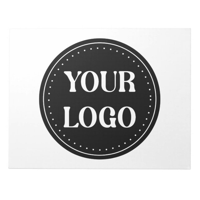 Modern, Minimalist, Elegant & Customisable  Notepad (Front)