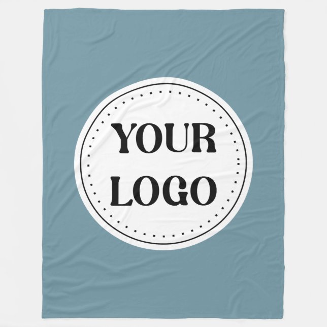 Modern, minimalist, elegant &customisable Ornament Fleece Blanket (Front)