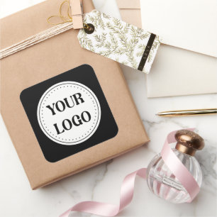 Modern, Minimalist, Elegant & Customisable Square Sticker