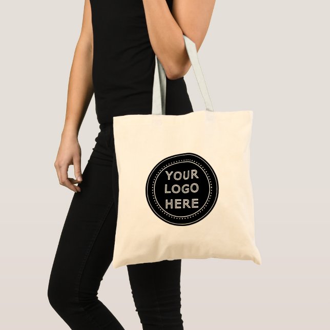 Modern, Minimalist, Elegant & Customisable Tote Bag (Front (Product))