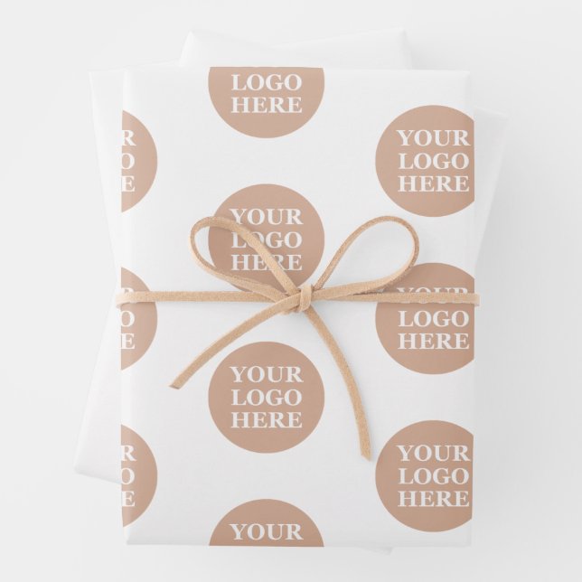 Modern, Minimalist, Elegant & Customisable Wrapping Paper Sheet (In situ)