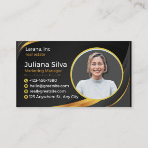 Modern&Minimalist Elegant Professional  Business Card