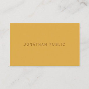 Modern Minimalist Elegant Simple Trend Colours Business Card