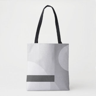 Modern Minimalist Geometric Tote Bag