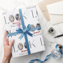 Modern Minimalist Graduation Announcement Photo 