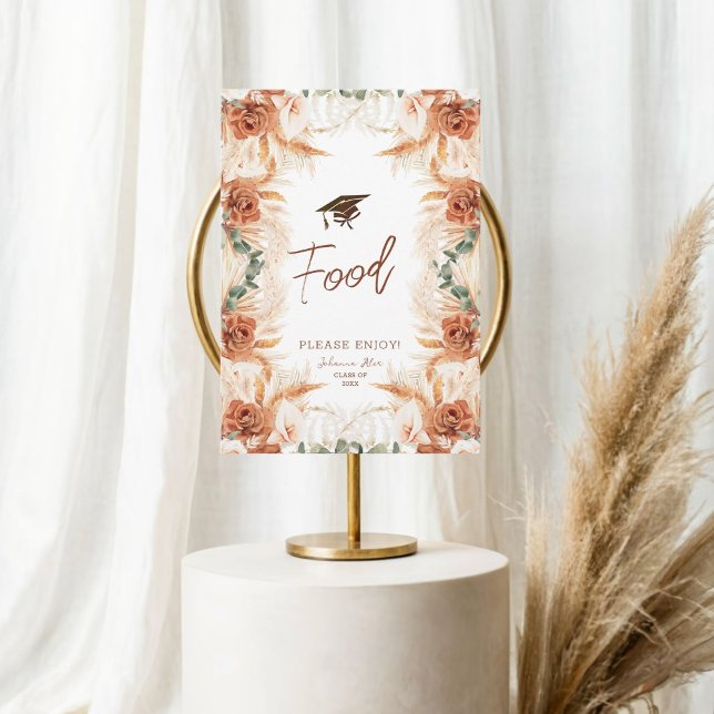 Modern Minimalist Graduation Food Card  (Creator Uploaded)