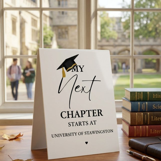 Modern Minimalist Graduation My next Chapter start (Creator Uploaded)