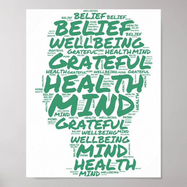 Modern Minimalist Gratitude Wall Art (Front)