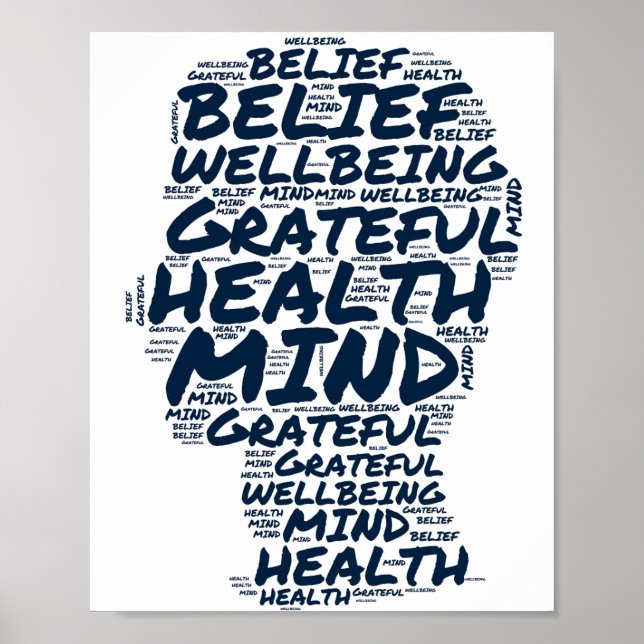 Modern Minimalist Gratitude Wall Art (Front)