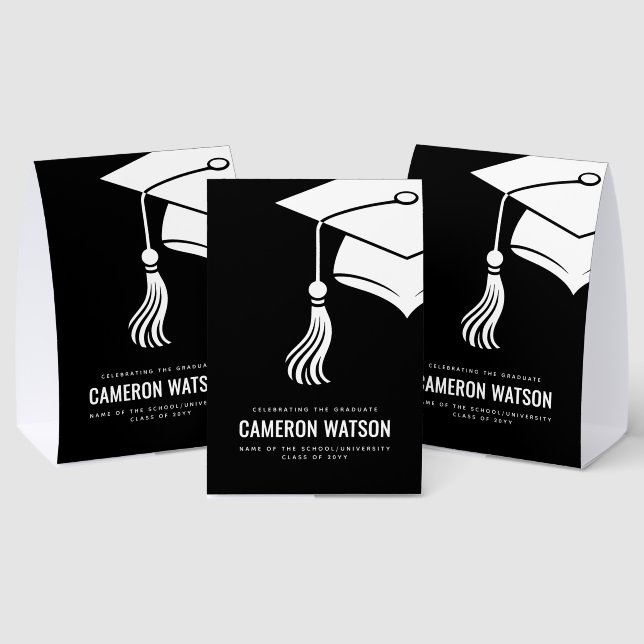 Modern Minimalist Hat and Tassel Graduation (Insitu(Multi))