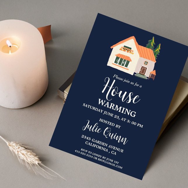 Modern Minimalist House warming Party  Invitation (Creator Uploaded)