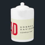 Modern Minimalist Initials Red Monogram Beige<br><div class="desc">Plain Minimalist Modern Designs. They're all simple,  attractive,  unique.</div>