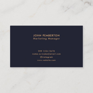 Modern Minimalist Logo | Custom details Business Card