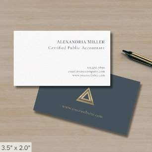 Modern Minimalist Luxury Logo Business Card