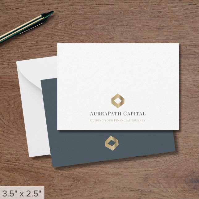 Modern Minimalist Luxury Logo Card (Creator Uploaded)