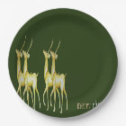 Modern Minimalist Merry Christmas Reindeer