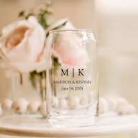 Modern Minimalist Monogram Wedding 