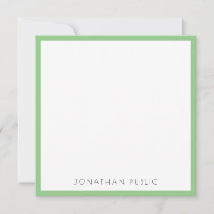 Modern Minimalist Monogrammed Template Elegant