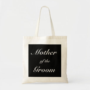 Modern Minimalist Mother of Groom or Bride Wedding Tote Bag