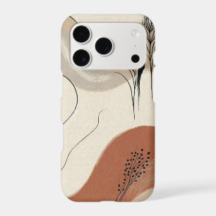 Modern Minimalist Organic Abstract Shapes Pattern