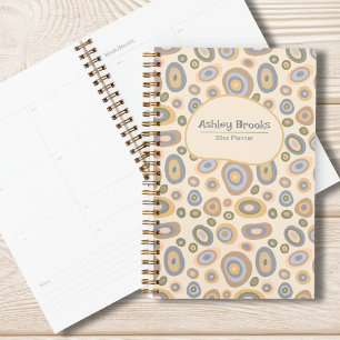 Modern Minimalist Organic Personalised Planner