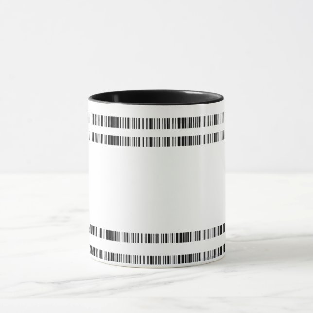 Modern Minimalist Pattern Coffee Mug (Center)