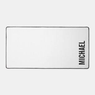 Modern Minimalist Personalised Name Desk Mat