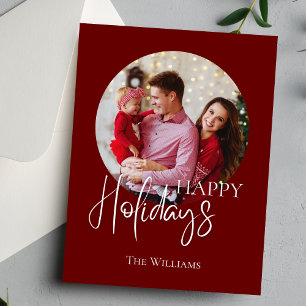 Modern Minimalist Photo Holiday