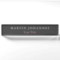 Modern Minimalist Plain Elegant Grey