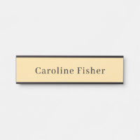 Modern Minimalist Plain Simple Beige