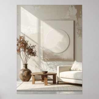 Modern minimalist poster