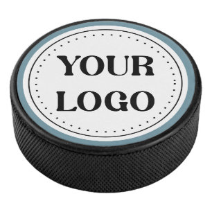 Modern Minimalist Professional Black  Hockey Puck