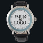 Modern Minimalist Professional Black  Watch<br><div class="desc">EVERYONE CAN USE THIS DESIGN.You are free to add,  edit,  or resize the logo,  photo,  text,  and colours as you choose.Many thanks.</div>