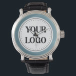 Modern Minimalist Professional Black  Watch<br><div class="desc">EVERYONE CAN USE THIS DESIGN.You are free to add,  edit,  or resize the logo,  photo,  text,  and colours as you choose.Many thanks.</div>