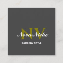 Modern Minimalist Professional Business Card