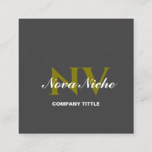 Modern Minimalist Professional Business Card