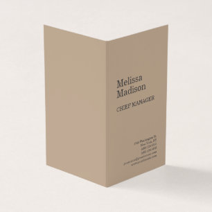 Modern Minimalist Professional Chic Business Card