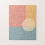 Modern Minimalist Puzzle<br><div class="desc">Modern minimalist inspired puzzle for kids and adults alike. Beautiful color palette is a compliment to any home decor. Size is 11"x14" with 252 pieces. All proceeds will be donated to support No Kid Hungry, an organization who works to end child hunger in America.</div>