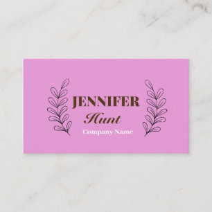 Modern Minimalist QR code Social Media  Business Card