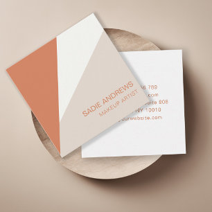 Modern Minimalist Quadratic Business Card